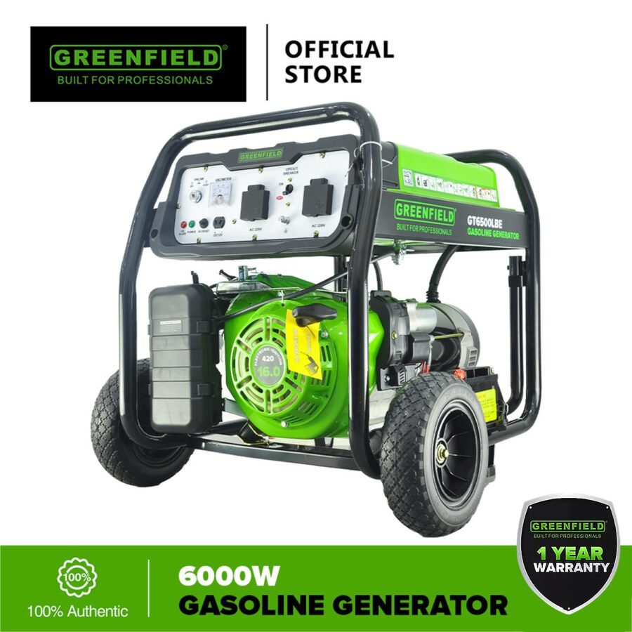 Greenfield Gasoline Generator Kva Electric Avr Cc Electrician