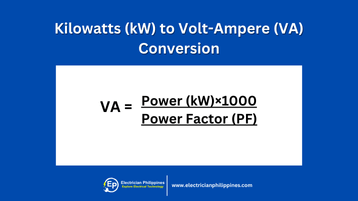 Kilowatts (kW) to Volt-Ampere (VA) Calculator | Electrician Philippines