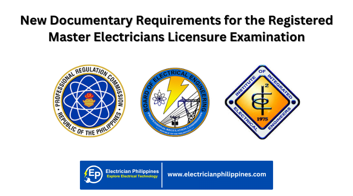 New Requirements for RME Examination | Community | Electrician Philippines